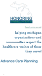 Mobile Screenshot of honoringhealthcarechoicesmi.org
